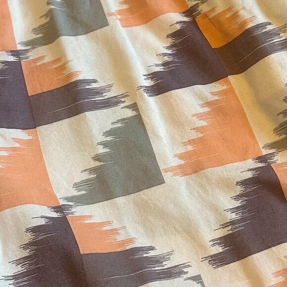 Prana Franny Romper Sleeveless Racerback Shorts Pockets Fun Print Size Medium - Picture 11 of 12